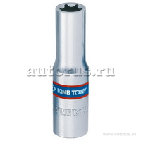 Головка торцевая TORX Е-стандарт 3/8, Е18, L 63 мм KING TONY 327518M